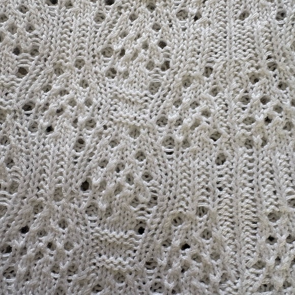 White Lace Women's Tank Top - Picture 2 of 4